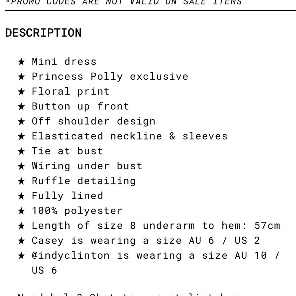 Princess Polly Marion mini dress - Picture 10 of 10